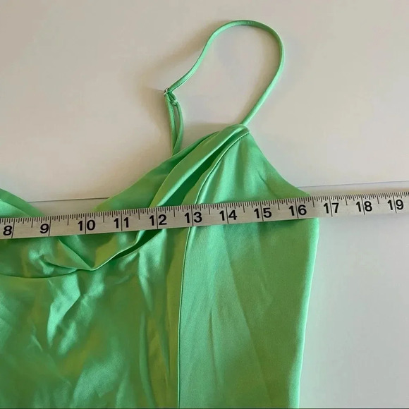 Zara SATIN EFFECT CROP TOP - Picture 10 of 16